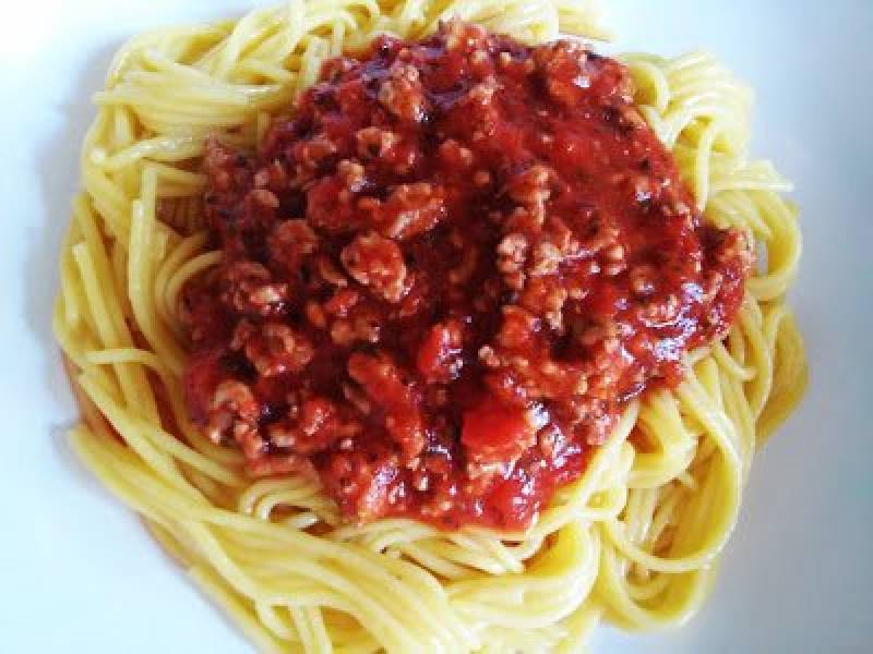 Spaghetti na szybko