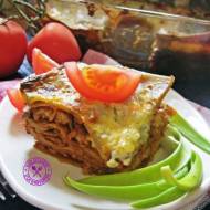 Razowa Lasagne z mięsem mielonym i pieczarkami