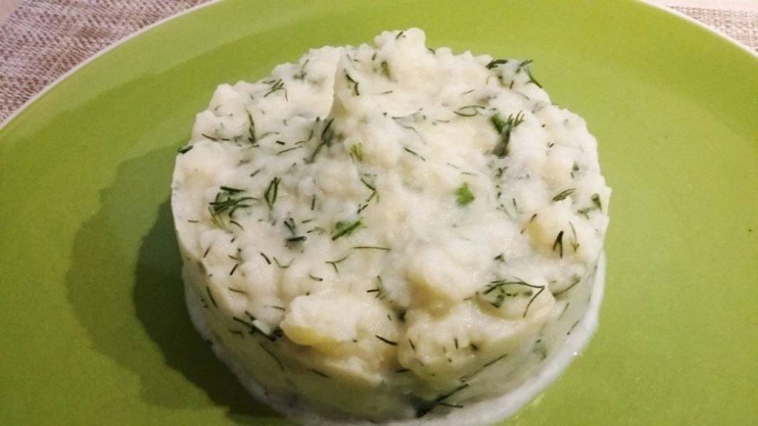 Puree chrzanowo - koperkowe