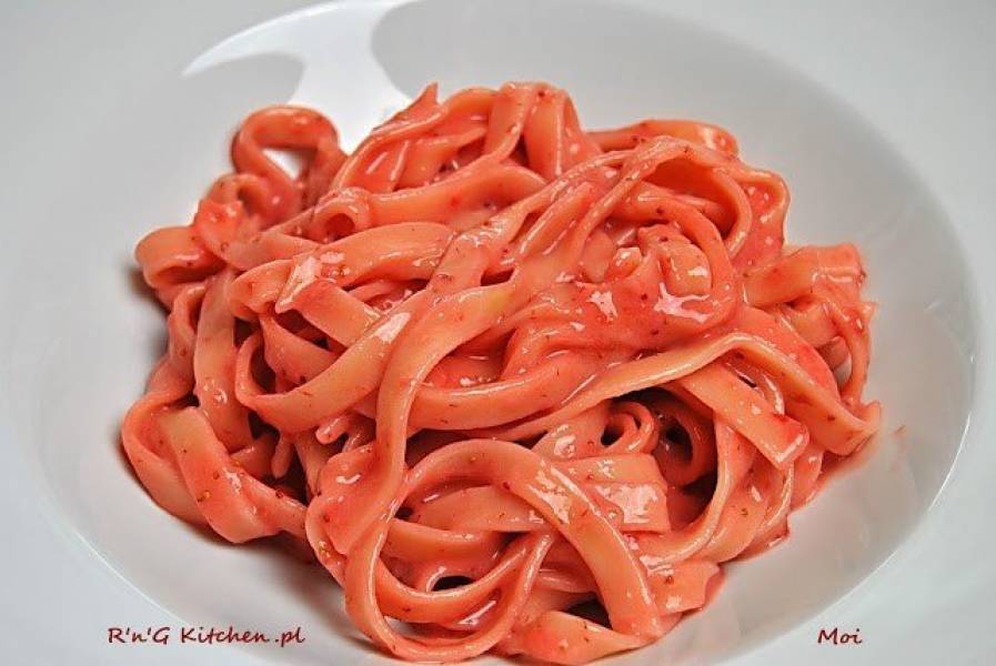 Tagliatelle truskawkowe