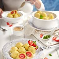 Tradycyjne knedle ziemniaczane z truskawkami + kilka porad jak zrobić idealne knedle