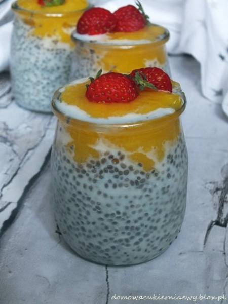 Pudding chia mango