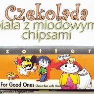 Biała czekolada z miodowymi chipsami (For Good Ones) - Zotter