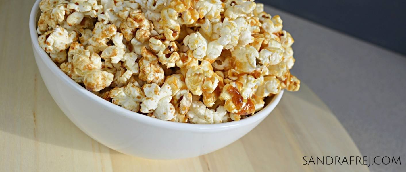 Salted caramel popcorn