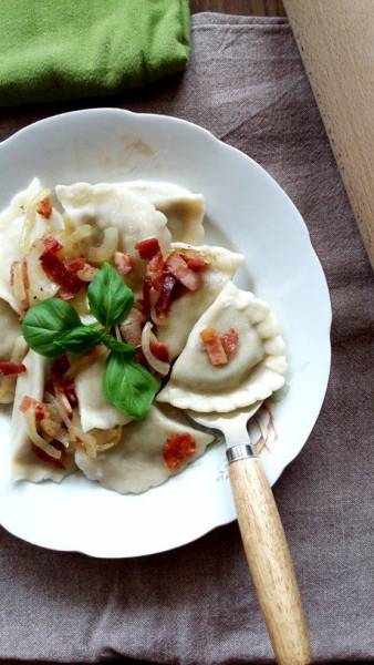 Pierogi z kapustą i grzybami