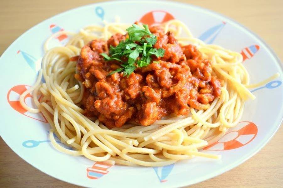 Fit spaghetti - bardzo proste, szybkie i zdrowe :)