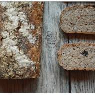 Chleb pełnoziarnisty z porzeczkami czyli Lipcowa Piekarnia