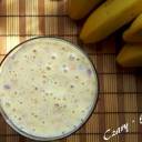 Koktajl bananowo - brzoskwiniowy