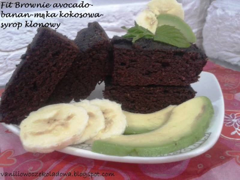 Brownie Fit. Bezgutenowe i z Avocado.