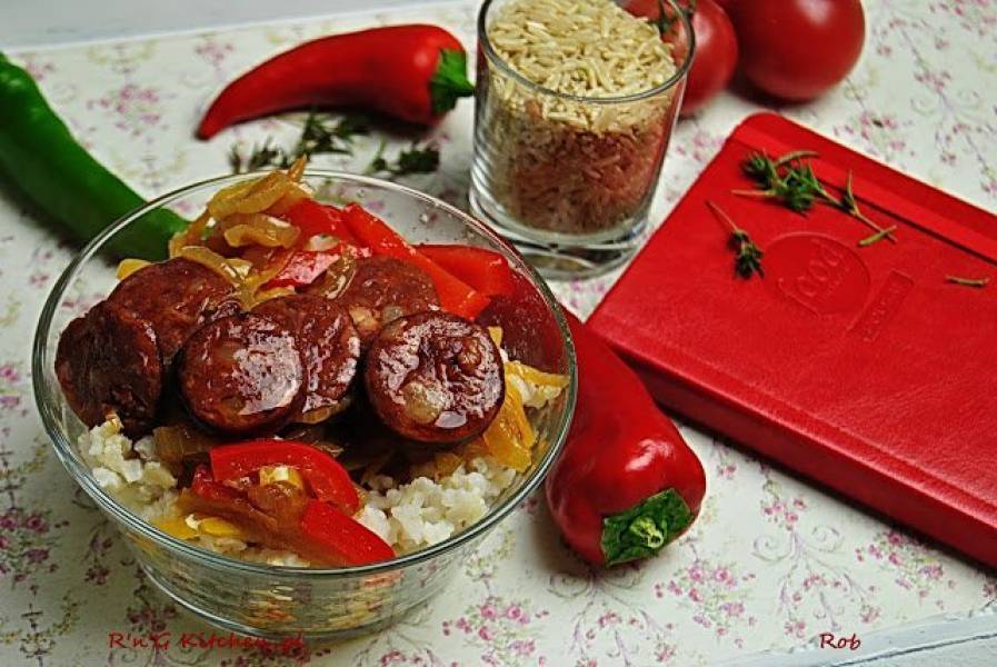 Kiełbasa chorizo z patelni