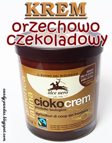 Krem orzechowo-czekoladowy - alce nero (biogo.pl)