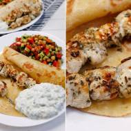 Souvlaki – greckie szaszłyki z kurczaka