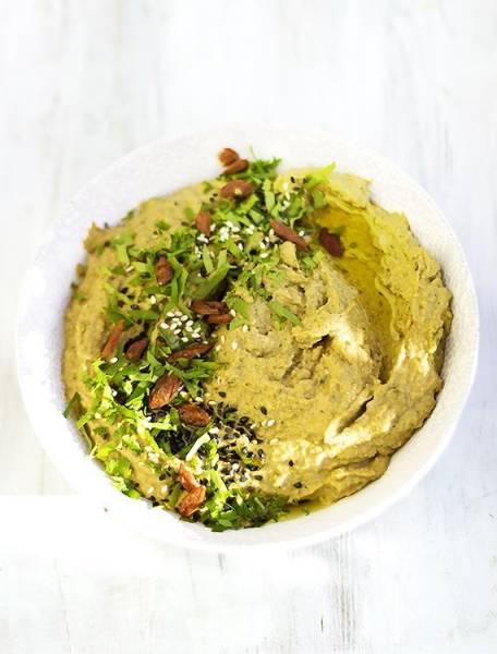 Hummus z batatów i soczewicy
