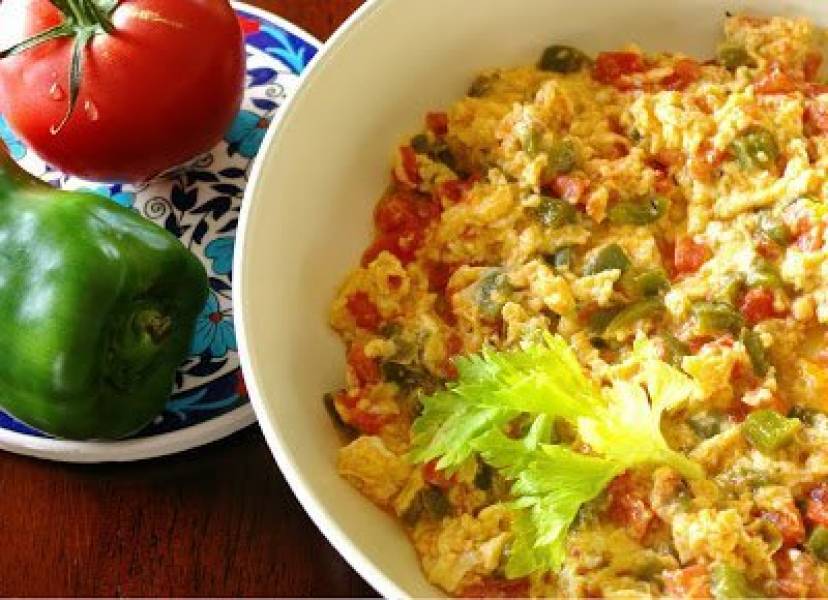 Turecka jajecznica. Menemen.