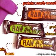 Batony proteinowe - Raw energy (Bombus)