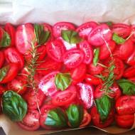 Czas na przetwory : Sos z pieczonych pomidorów z blendera, bez obierania !