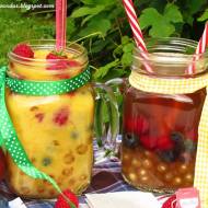Bubble Tea oraz deser z mango i tapioką (bez glutenu, cukru białego, laktozy, wegańskie)