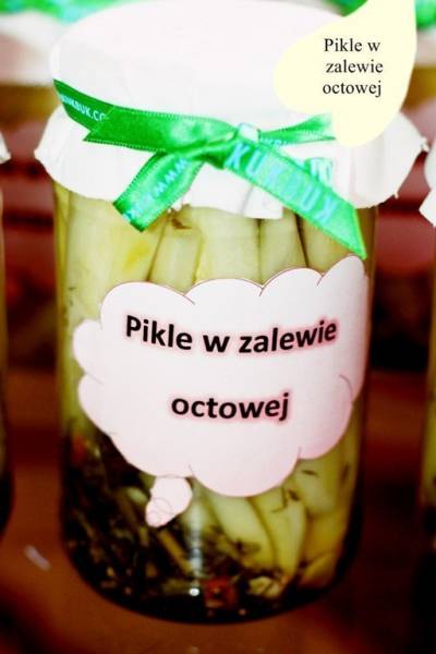 Pikle w zalewie octowej