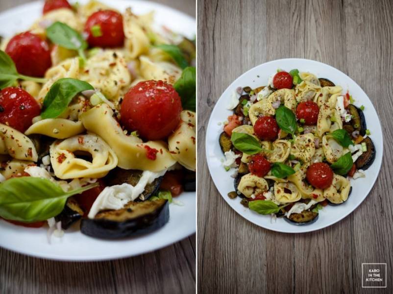 Tortellini alla Italiana – sałatka na świeżych pomidorach