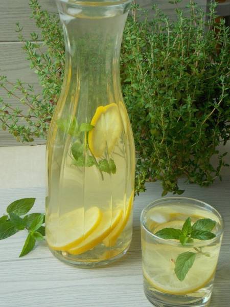 Lemoniada cytrynowo – miętowa