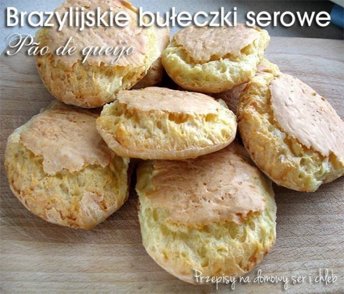 Brazylijskie bułeczki serowe - Pão de queijo