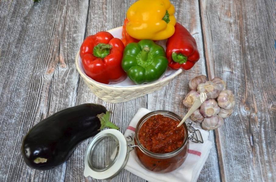 Pindżur – pasta z pomidorów, bakłażana i papryki