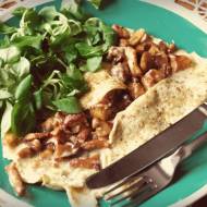 Omlet z kurkami / Chanterelle omelette