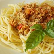 Spaghetti bolognese z malmą