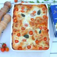 Lasagne z cukinią i pomidorami
