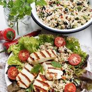 Bulgur salad & Halloumi