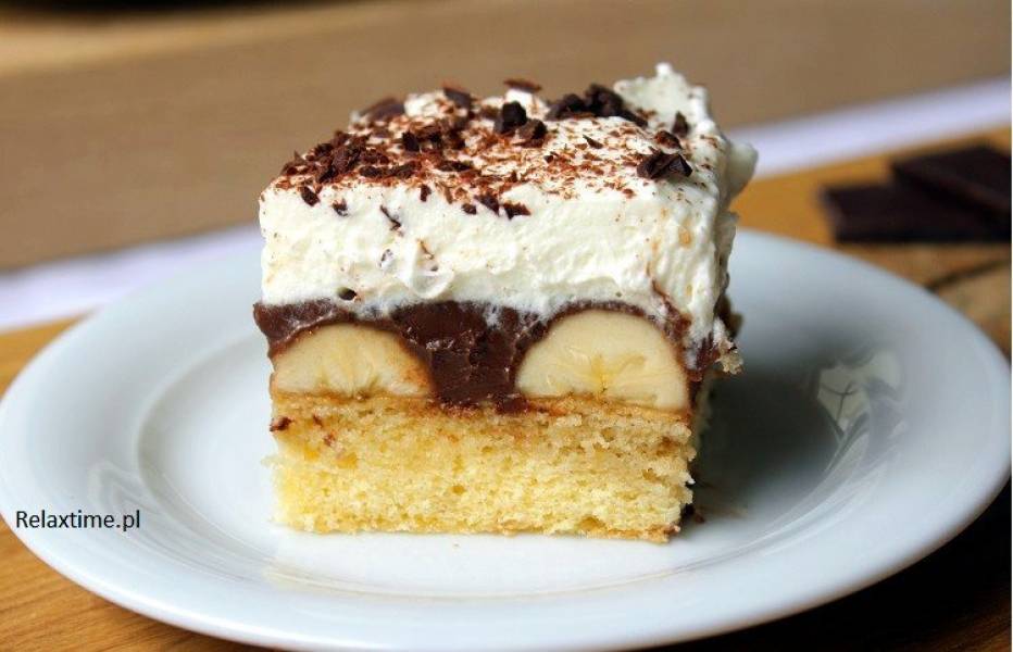 Ciasto na niedzielę – szybkie i łatwe #4 Ciasto z czekoladą i bananami