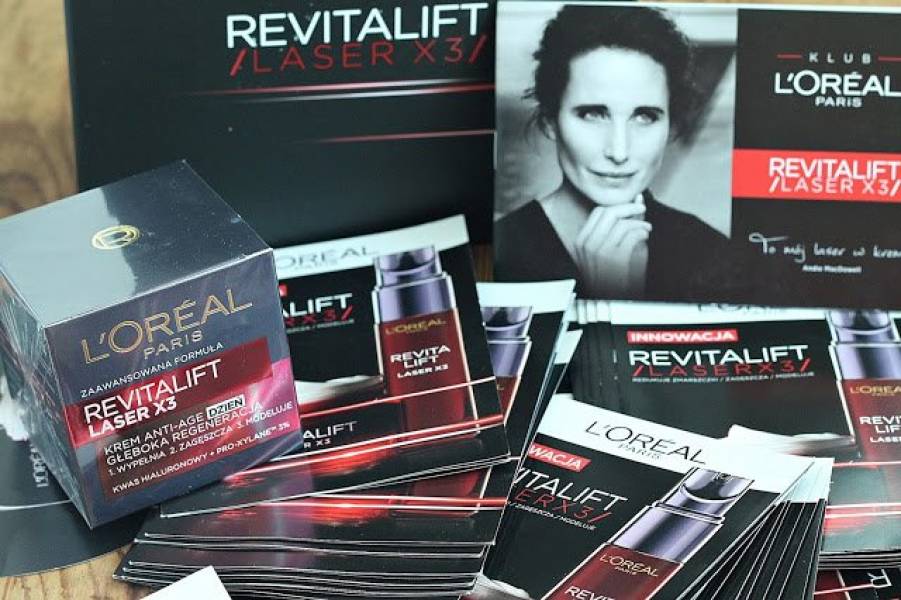 Pierwsze wrażenie Loreal Revitalift Laser X3