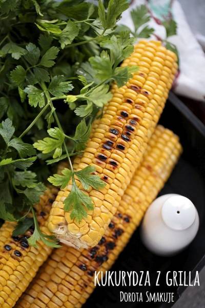 Kukurydza w kolbach z grilla