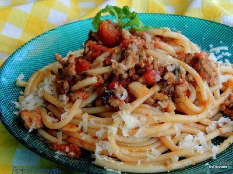 Spaghetti a'la bolognese, szybkie i proste