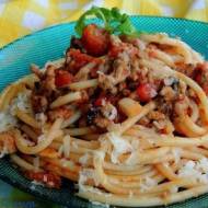 Spaghetti a'la bolognese, szybkie i proste