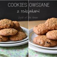 Cookies owsiane z rodzynkami...