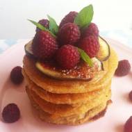 Zdrowe wegańskie śniadanie : Owsiane pancakes