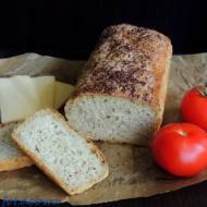 Szybki chleb pszenno - żytni z tikka masala i babką płesznik
