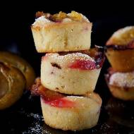 Mini muffinki ze śliwkami