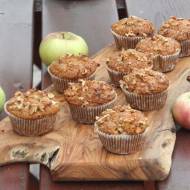 Bezglutenowe muffiny korzenne z jabłkami