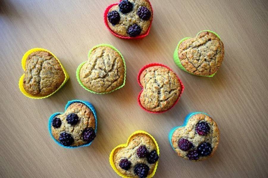 Przepis na Bezglutenowe wegańskie muffinki ) Zdrowie na języku P