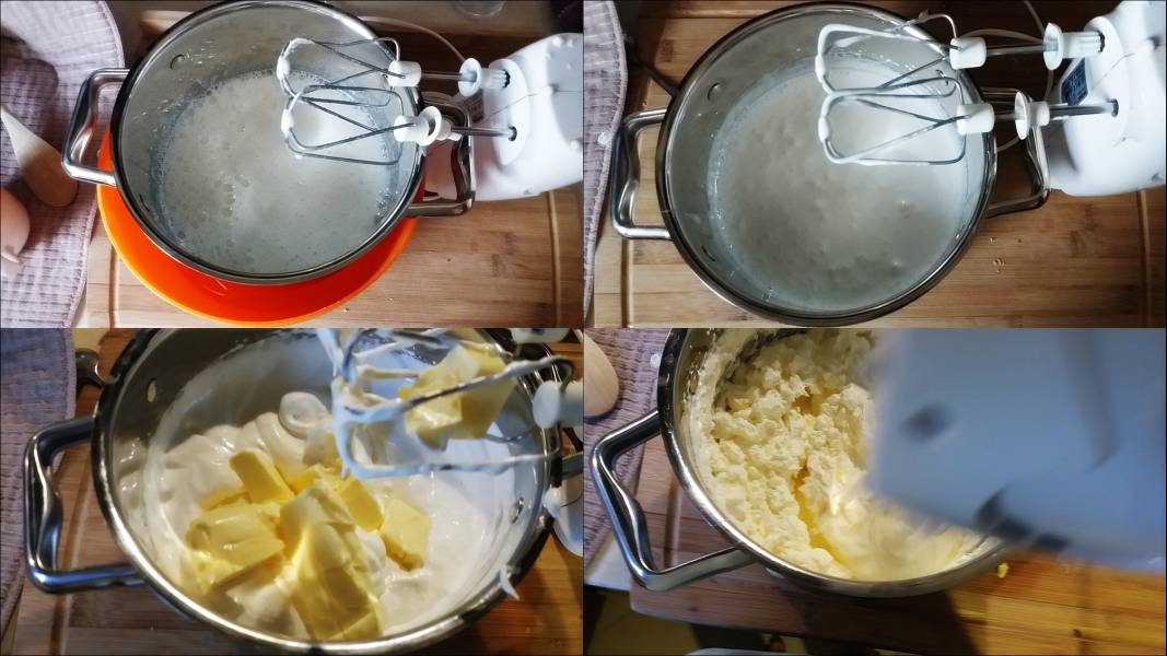 Swiss meringue buttercream / krem maślany na bazie bezy szwajcarskiej