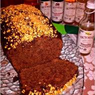 Czekoladowe ciasto aromatyzowane syropem o smaku wanilii meksykańskiej