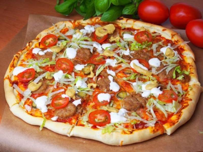 Pizza hamburgerowa