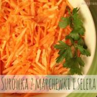 Surówka z marchewki i selera – kuchnia podkarpacka