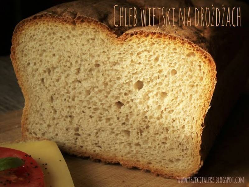 Chleb wiejski na drożdżach – kuchnia podkarpacka