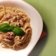 Domowe spaghetti carbonara