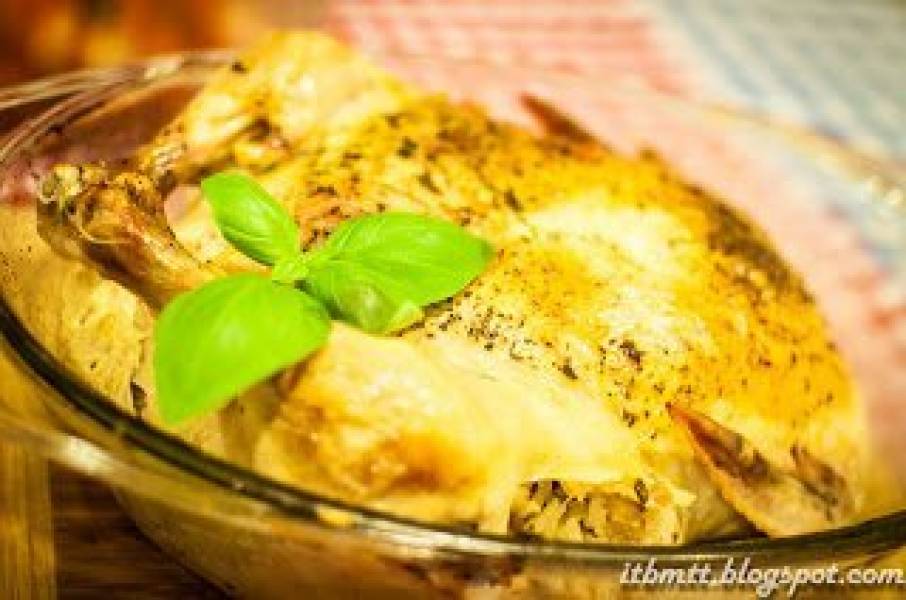 Jestem luźny, jestem luźny tak... - Kurczak nadziewany, czyli risotto nel pollo