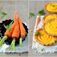 Tarteletki z kremem marchewkowym