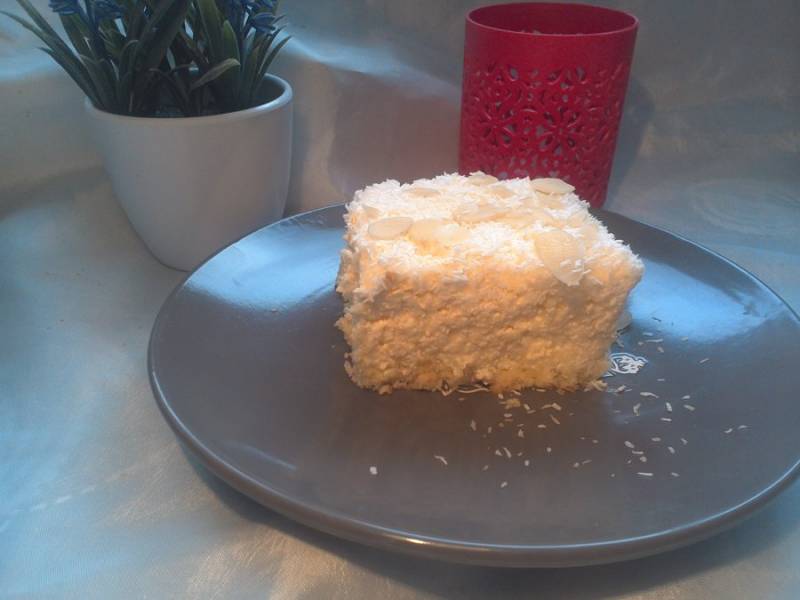 Ciasto z kremem kokosowym